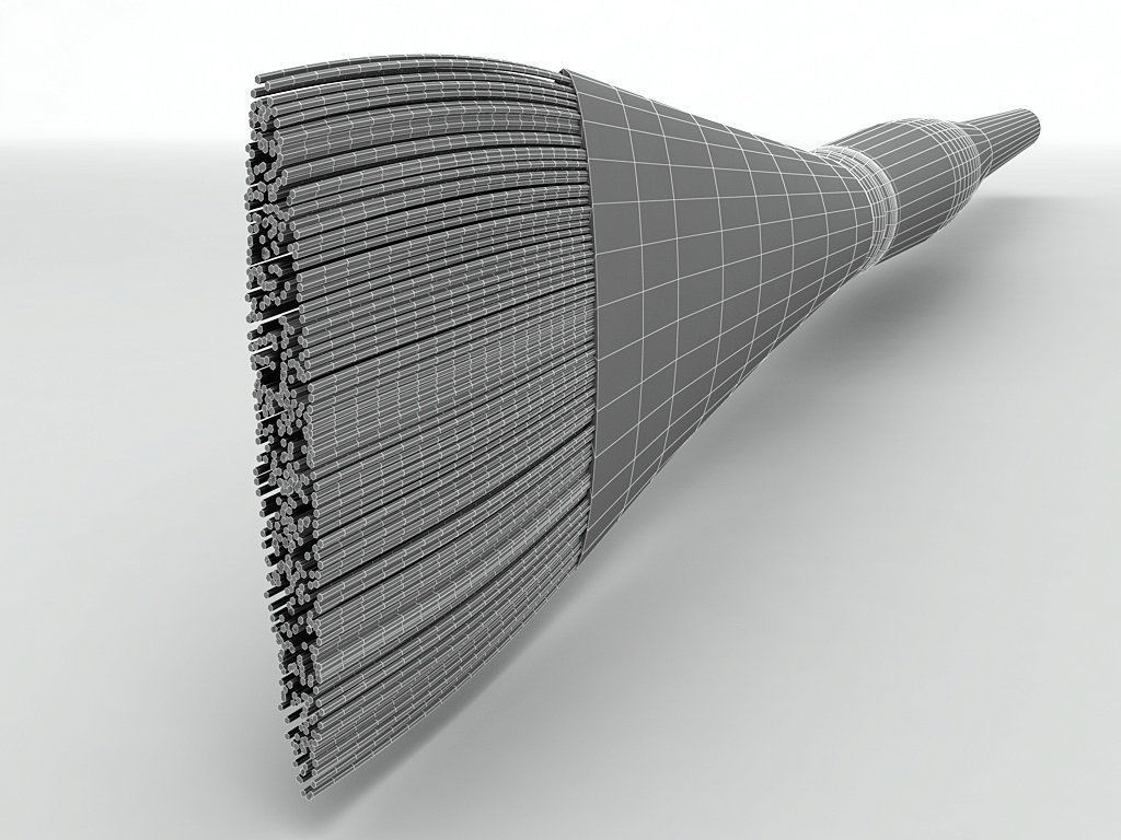 Paint Brush 3D model_2