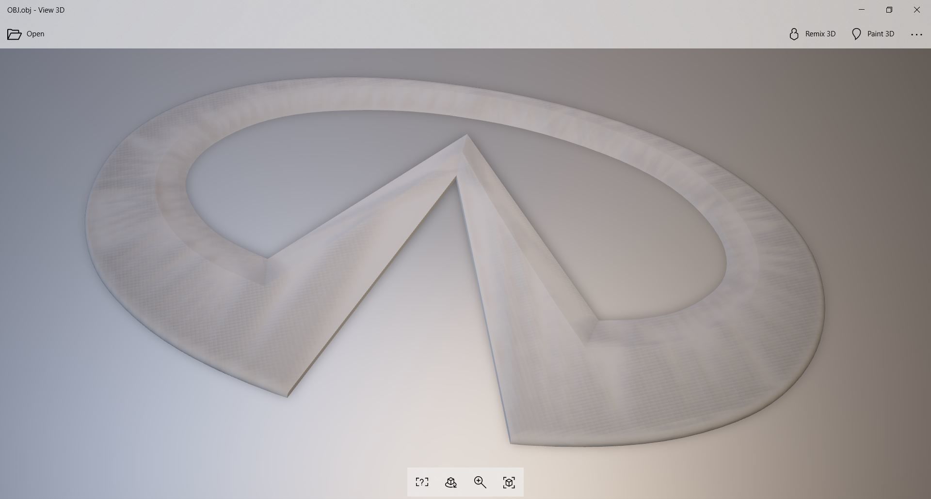 logos - infiniti car 3D print model_1