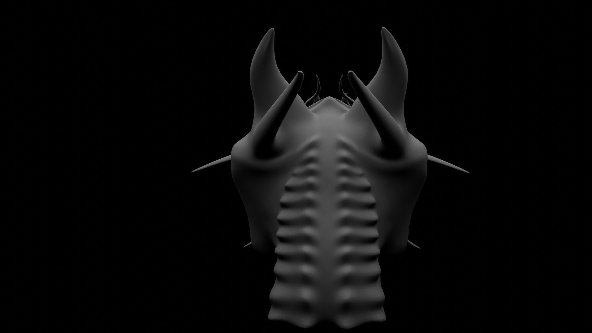 Dragon Head 3D model_12