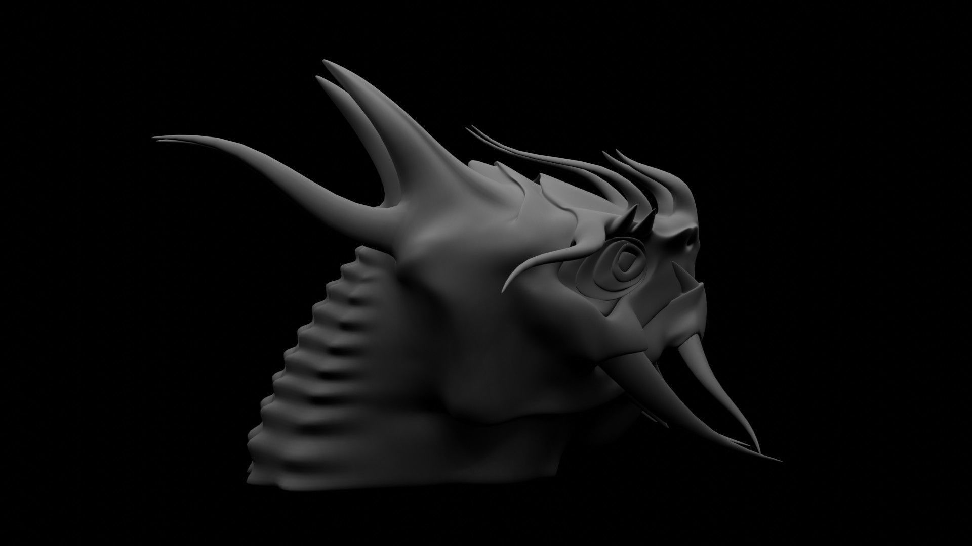 Dragon Heads 3D Model Collection_56