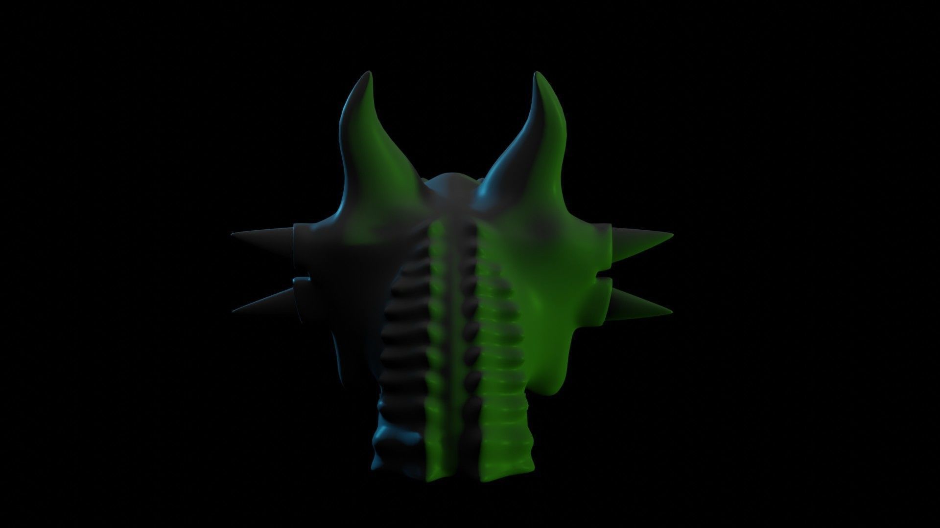 Dragon Heads 3D Model Collection_20