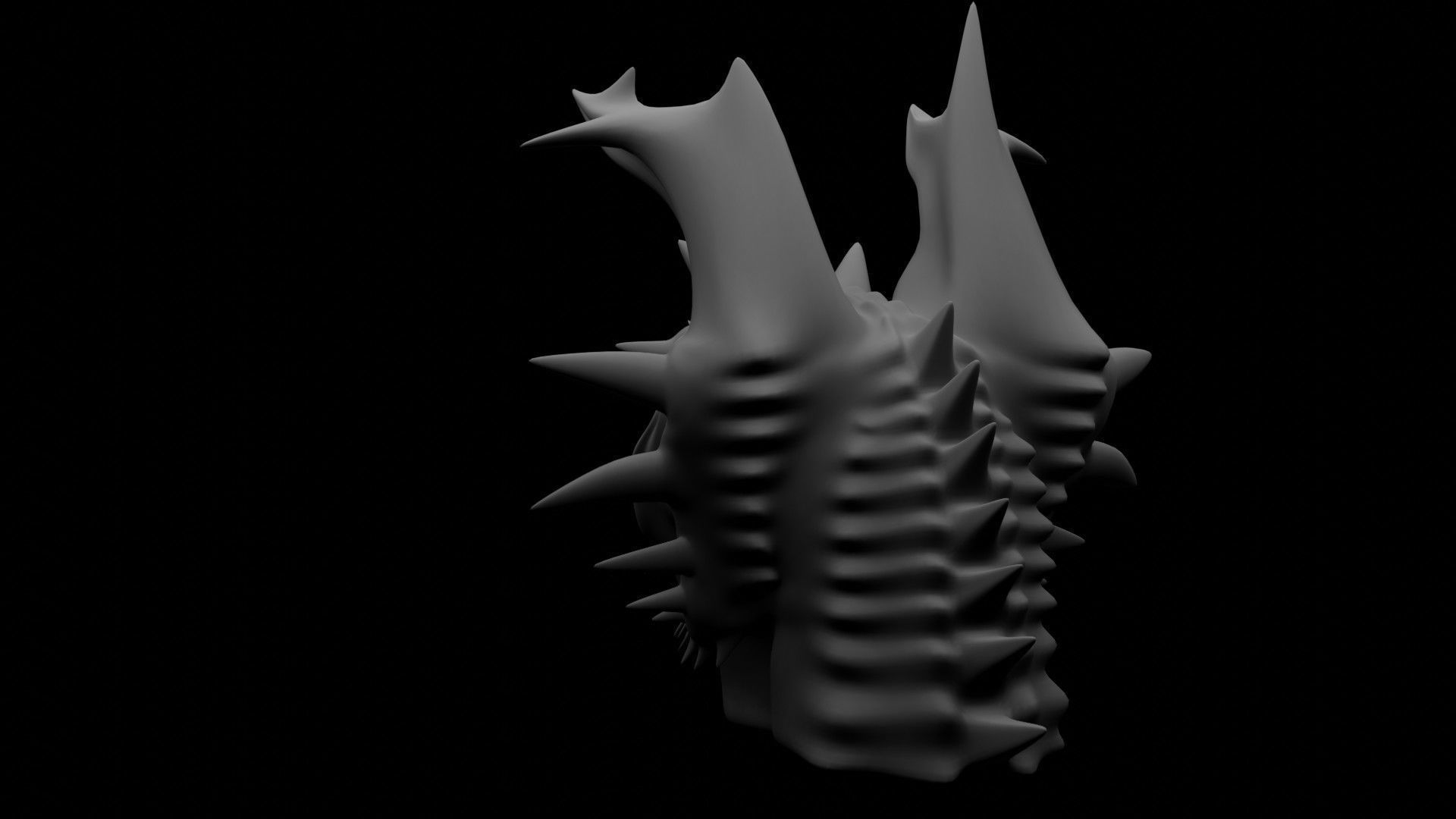 Dragon Heads 3D Model Collection_31