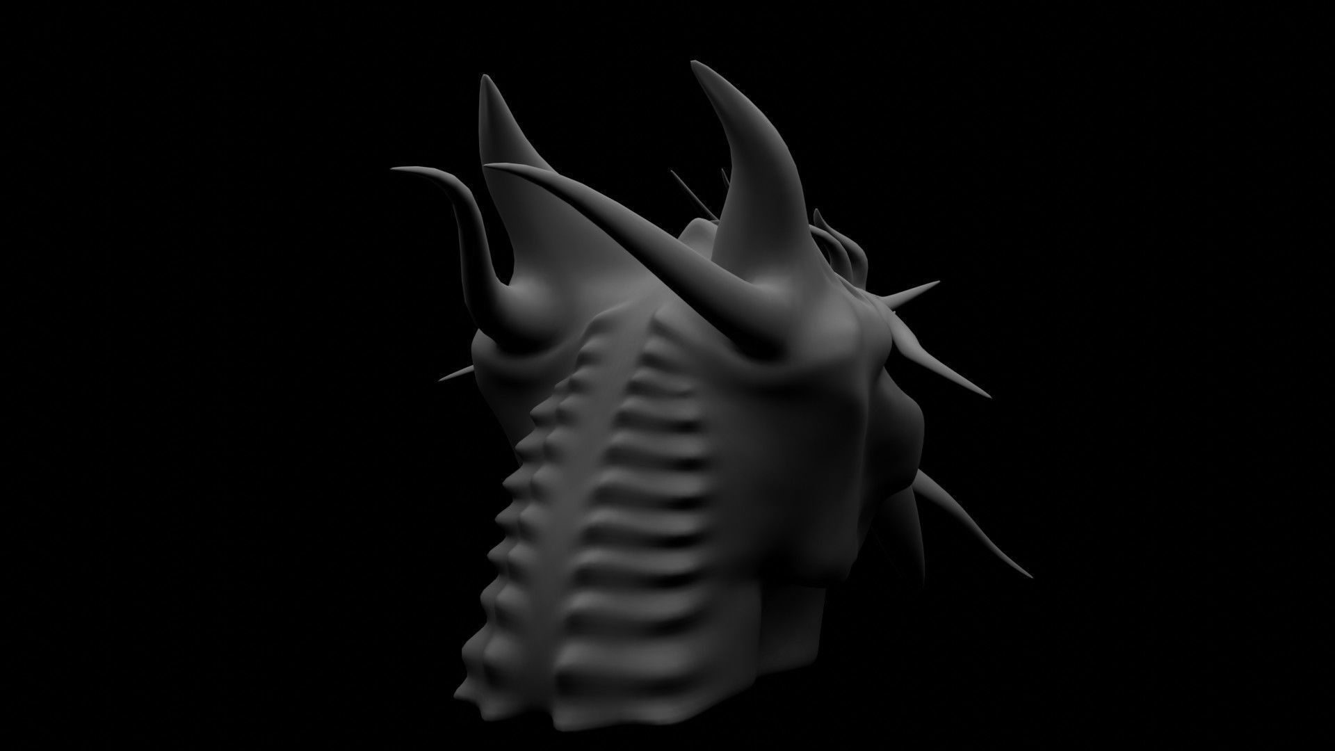 Dragon Heads 3D Model Collection_58
