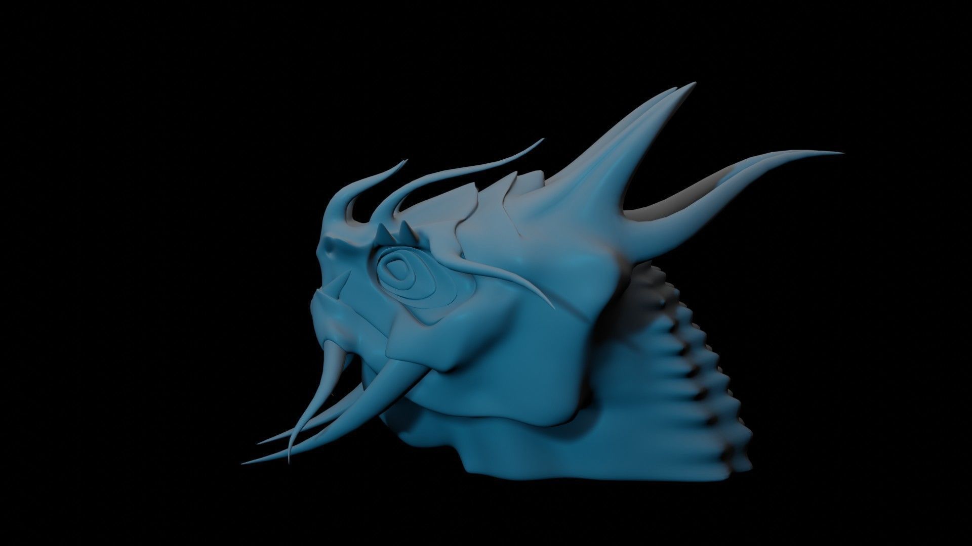 Dragon Heads 3D Model Collection_15