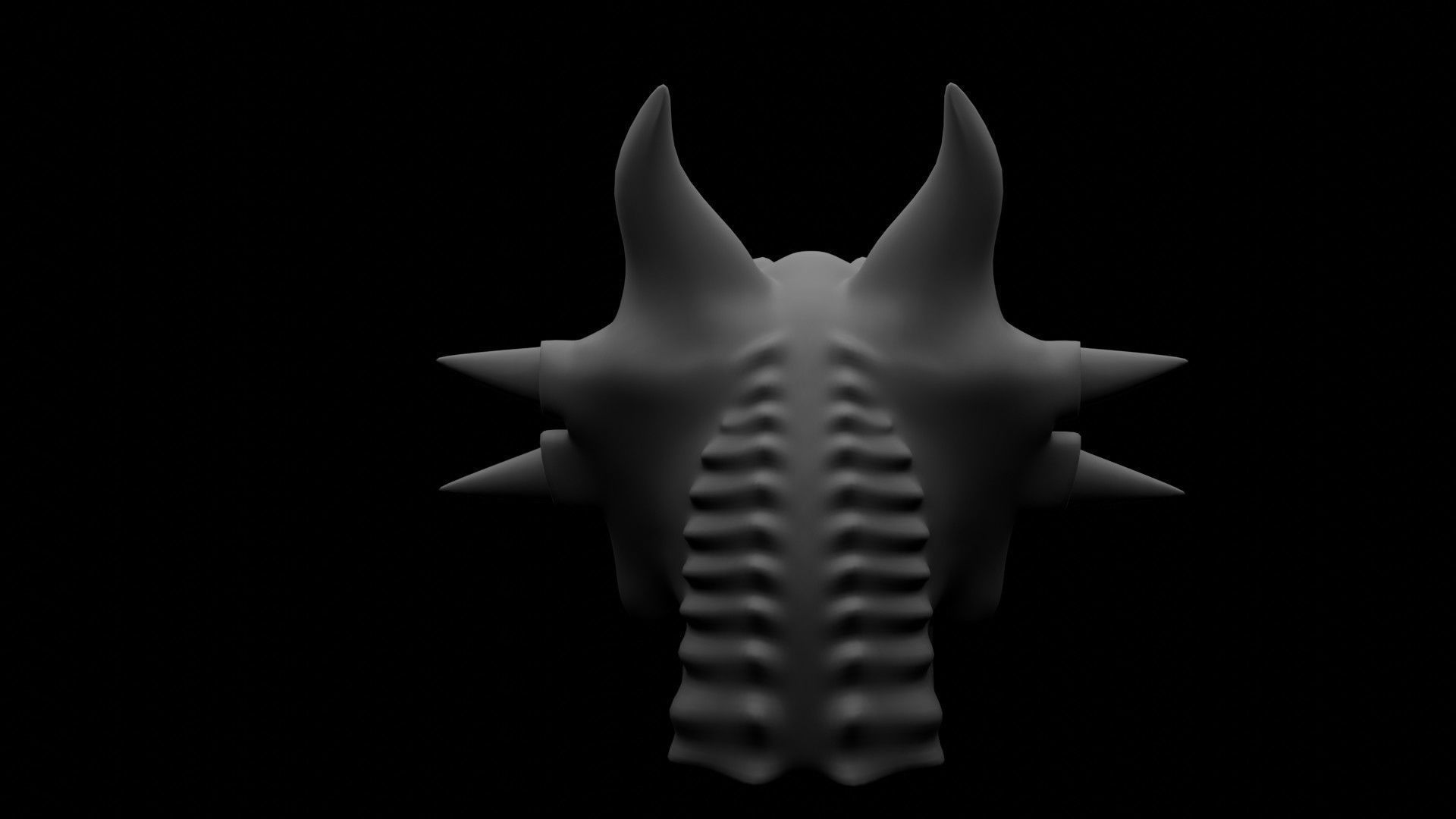 Dragon Heads 3D Model Collection_44