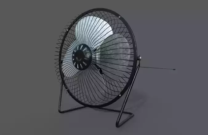 Detailed Fan - InGame Low-poly
