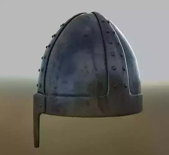Normal Nasal Helmet  Low-poly 3D model