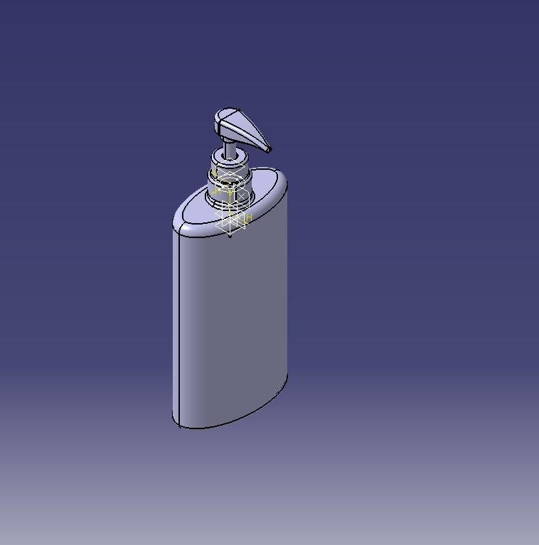 Spray Pump 3D print model_4