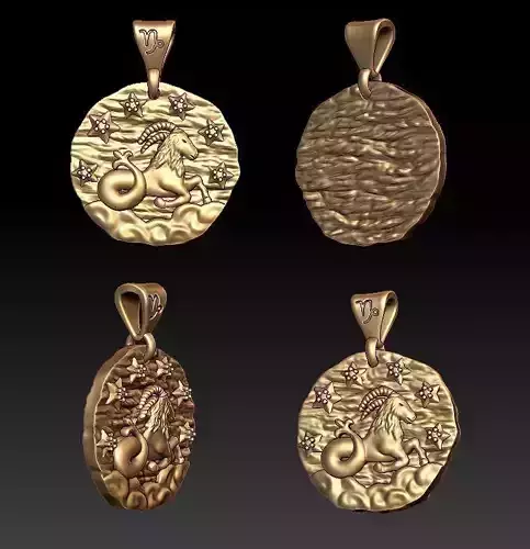 Horoscope Capricorn pendant