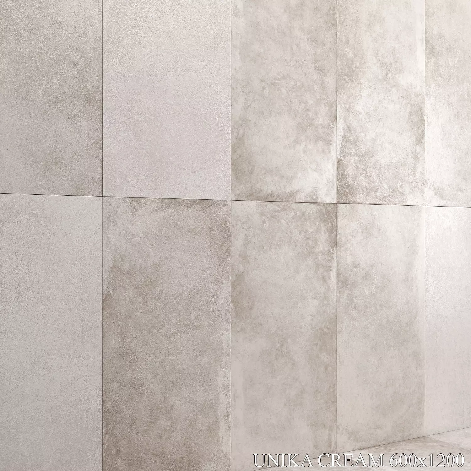 ABK Unika Cream 600x1200 3D model_0