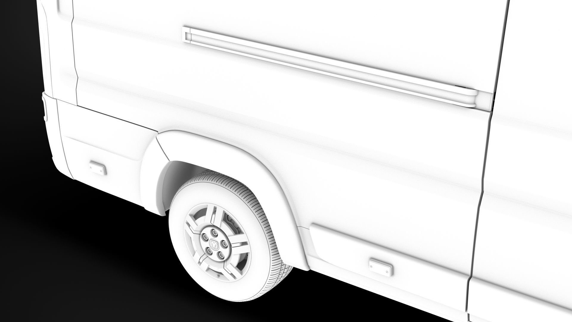 Ram Promaster Cargo 3500 H3 159WB EXT 2020 3D model_37