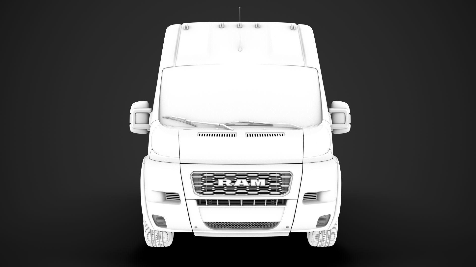 Ram Promaster Cargo 3500 H3 159WB EXT 2020 3D model_24