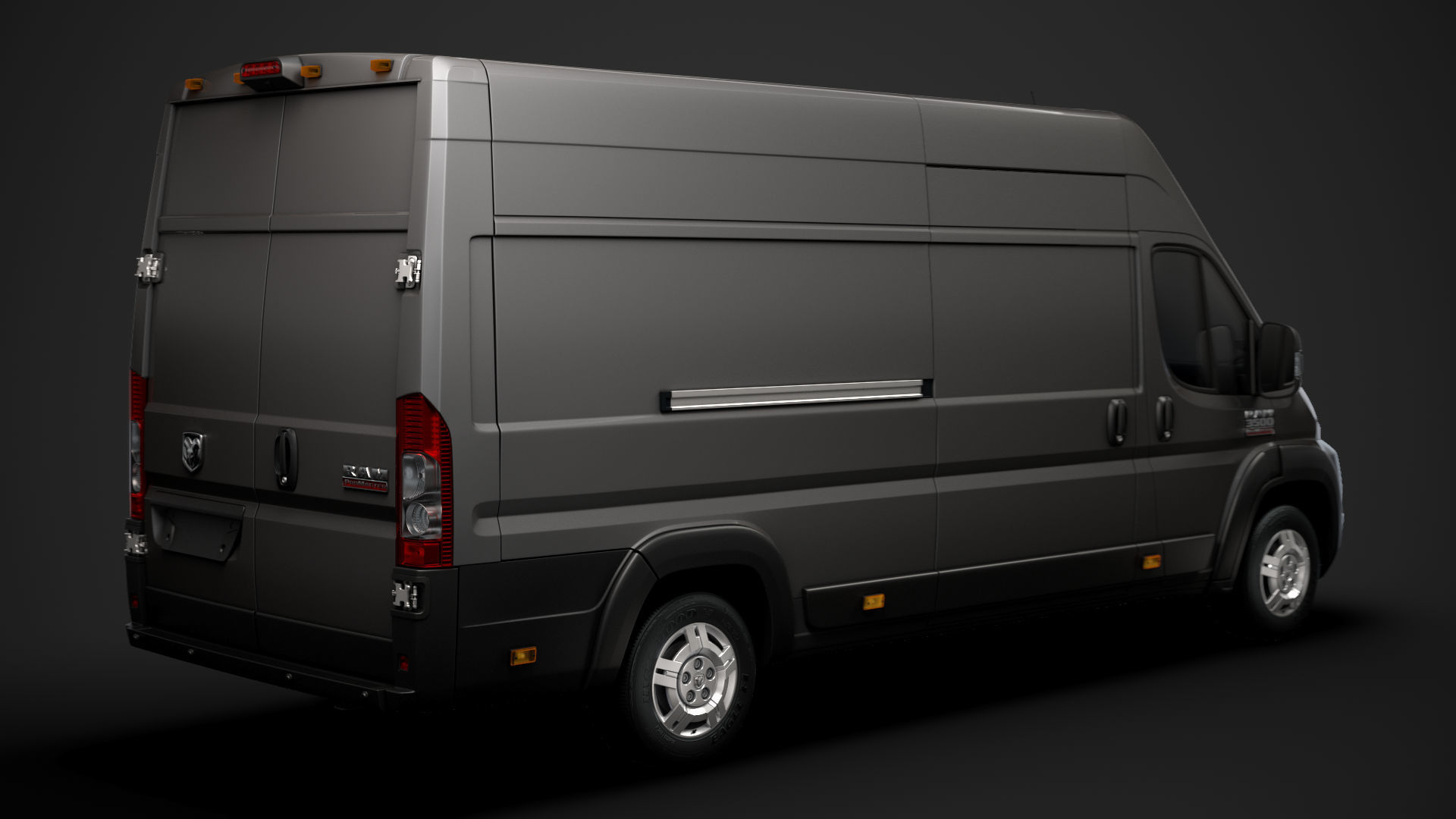 Ram Promaster Cargo 3500 H3 159WB EXT 2020 3D model_9
