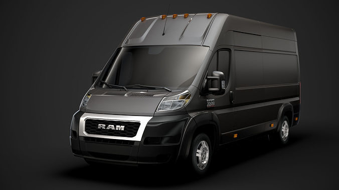 Ram Promaster Cargo 3500 H3 159WB EXT 2020 3D model