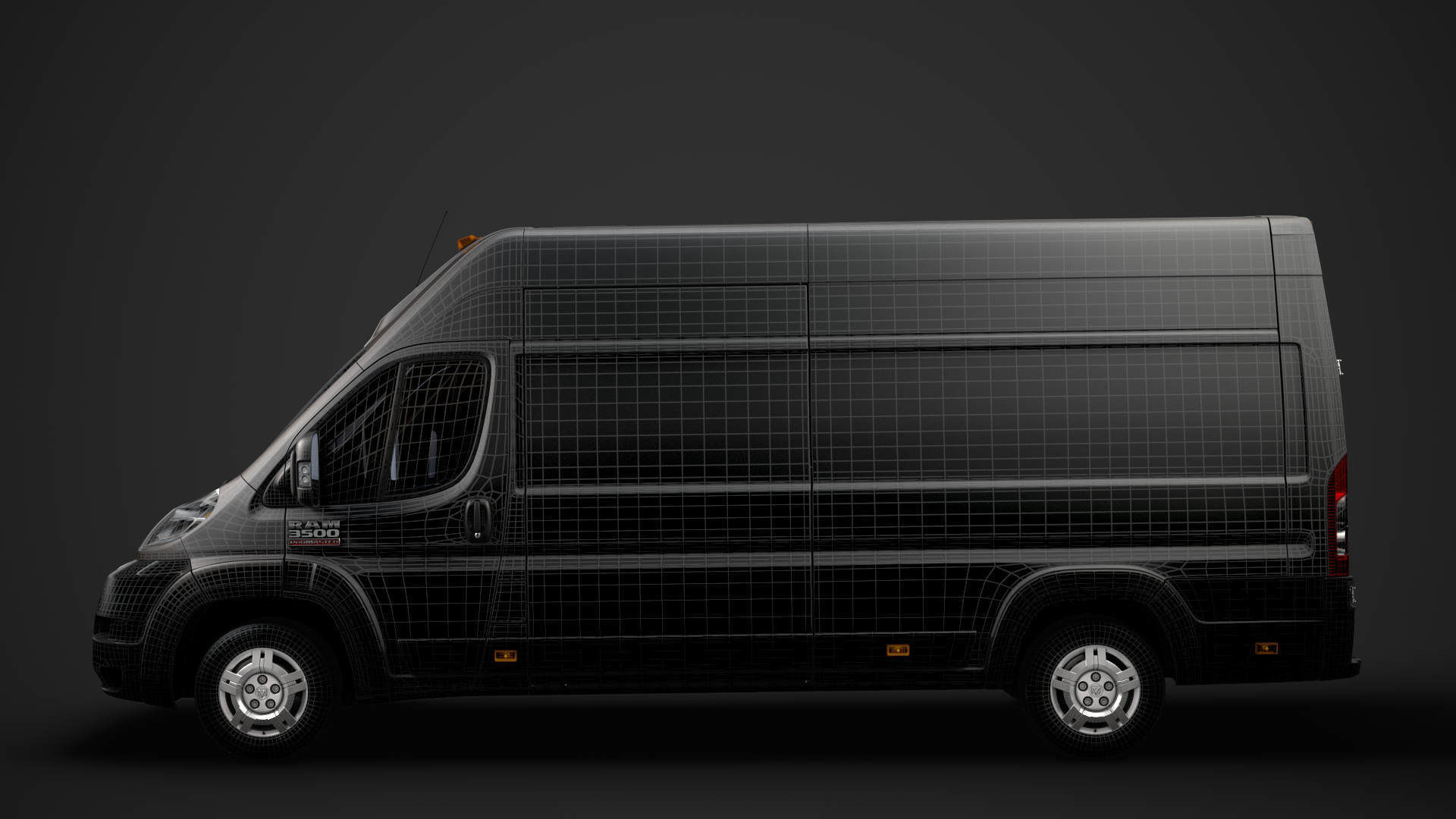 Ram Promaster Cargo 3500 H3 159WB EXT 2020 3D model_6