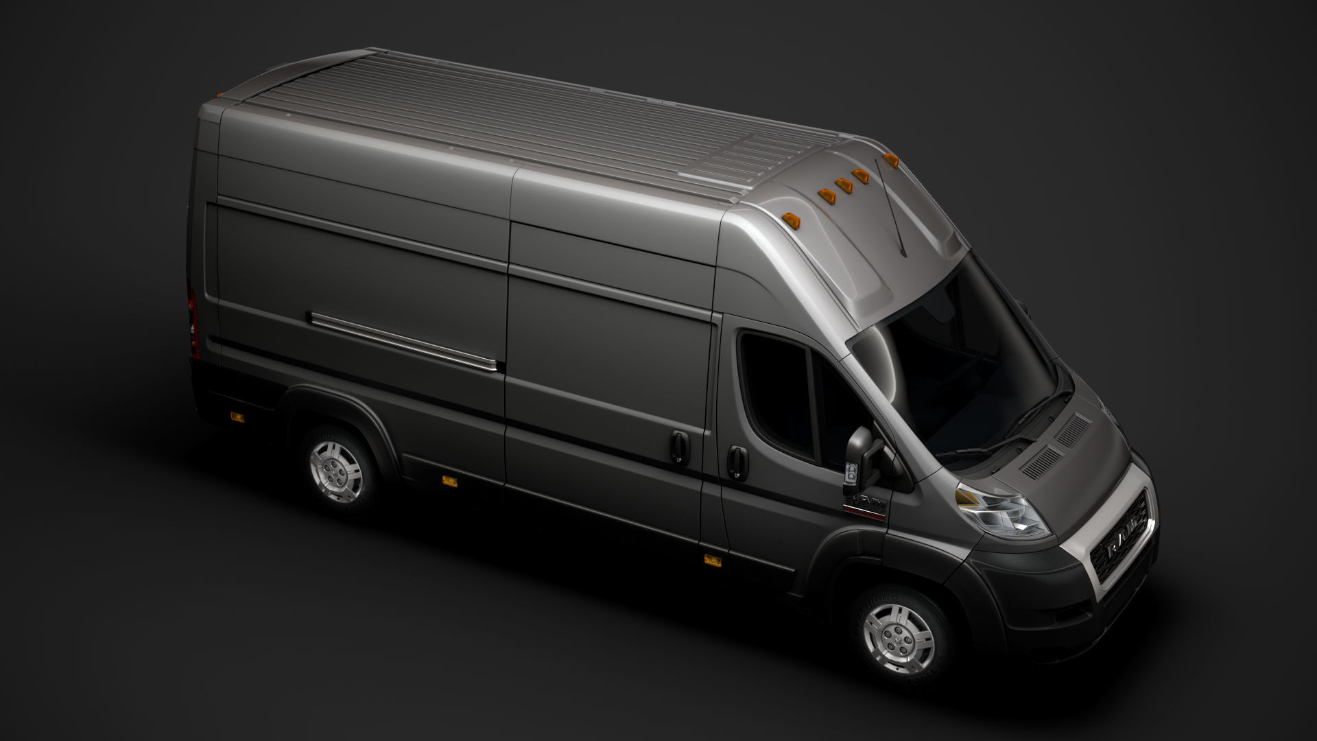 Ram Promaster Cargo 3500 H3 159WB EXT 2020 3D model_1