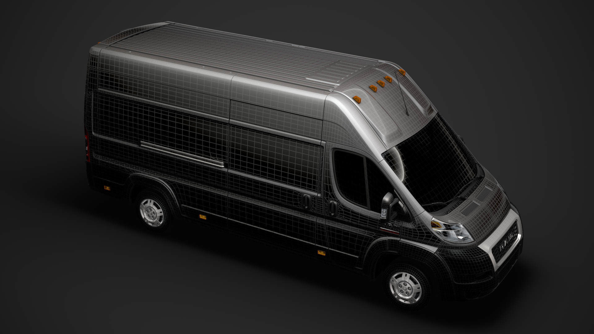 Ram Promaster Cargo 3500 H3 159WB EXT 2020 3D model_51