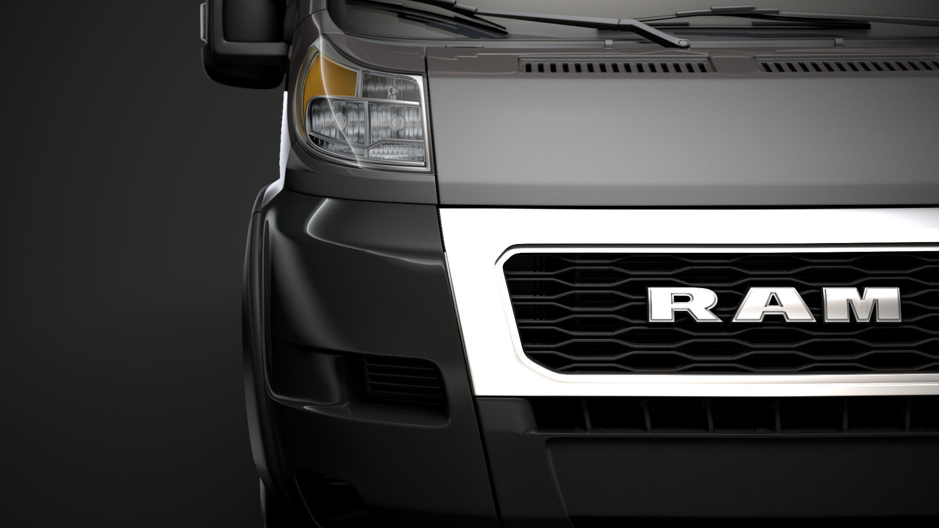 Ram Promaster Cargo 3500 H3 159WB EXT 2020 3D model_4