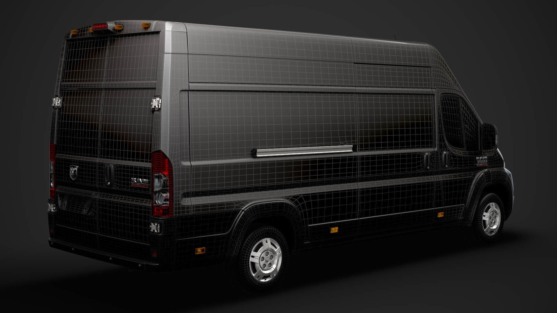 Ram Promaster Cargo 3500 H3 159WB EXT 2020 3D model_46