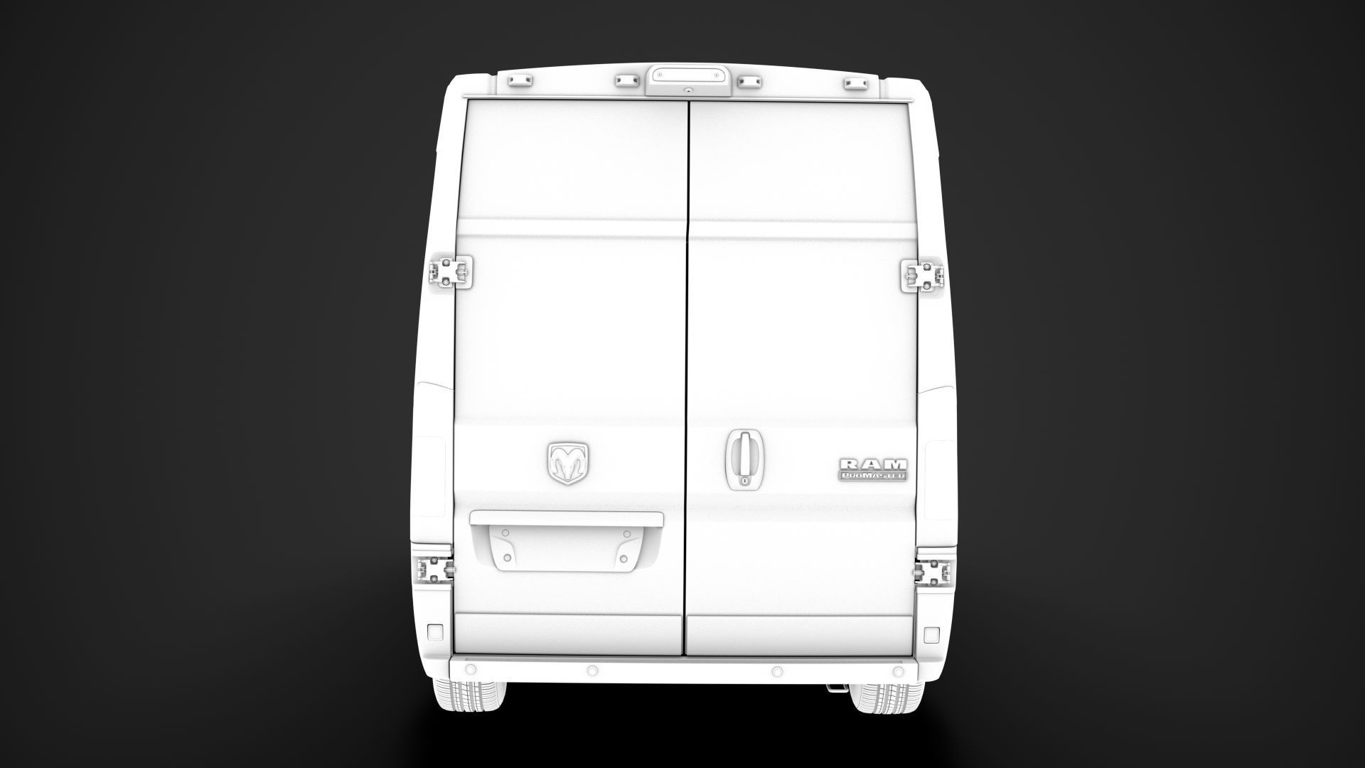 Ram Promaster Cargo 3500 H3 159WB EXT 2020 3D model_28