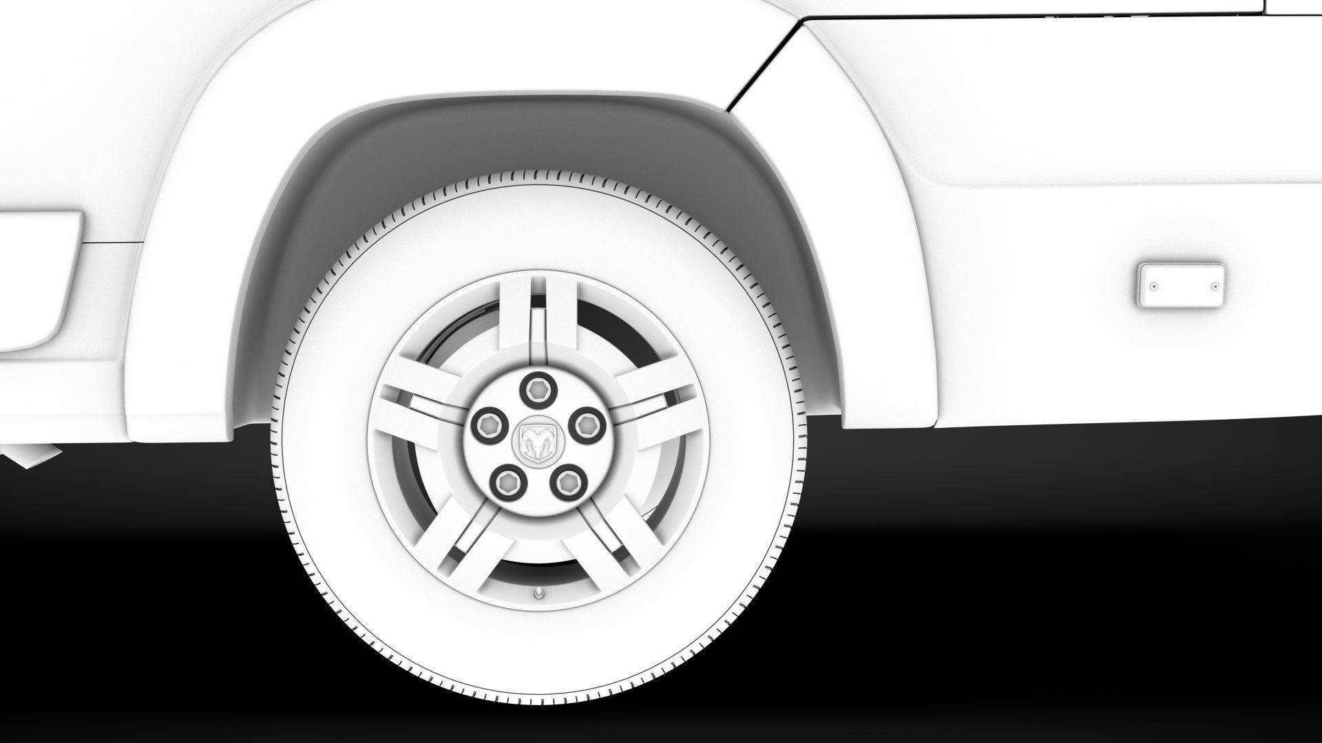 Ram Promaster Cargo 3500 H3 159WB EXT 2020 3D model_21