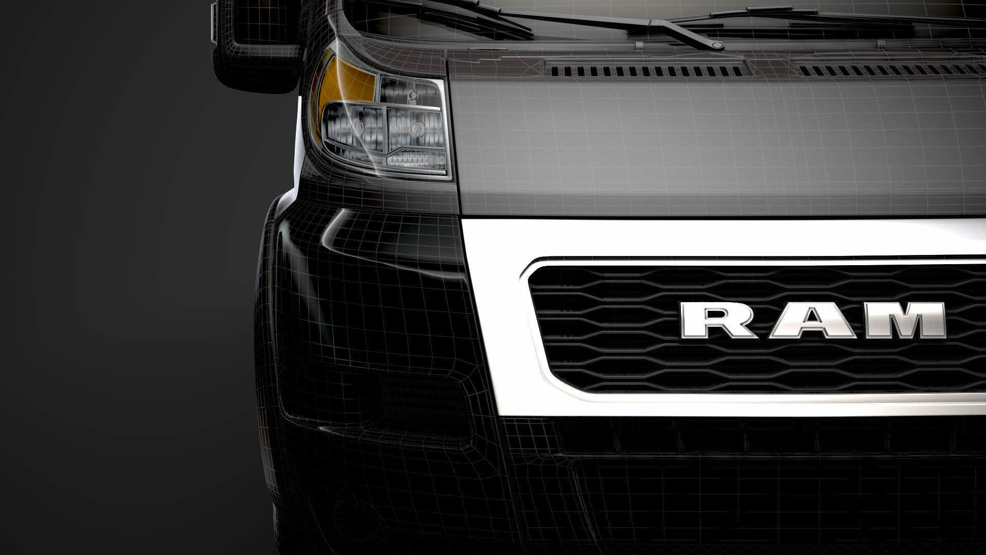 Ram Promaster Cargo 3500 H3 159WB EXT 2020 3D model_48