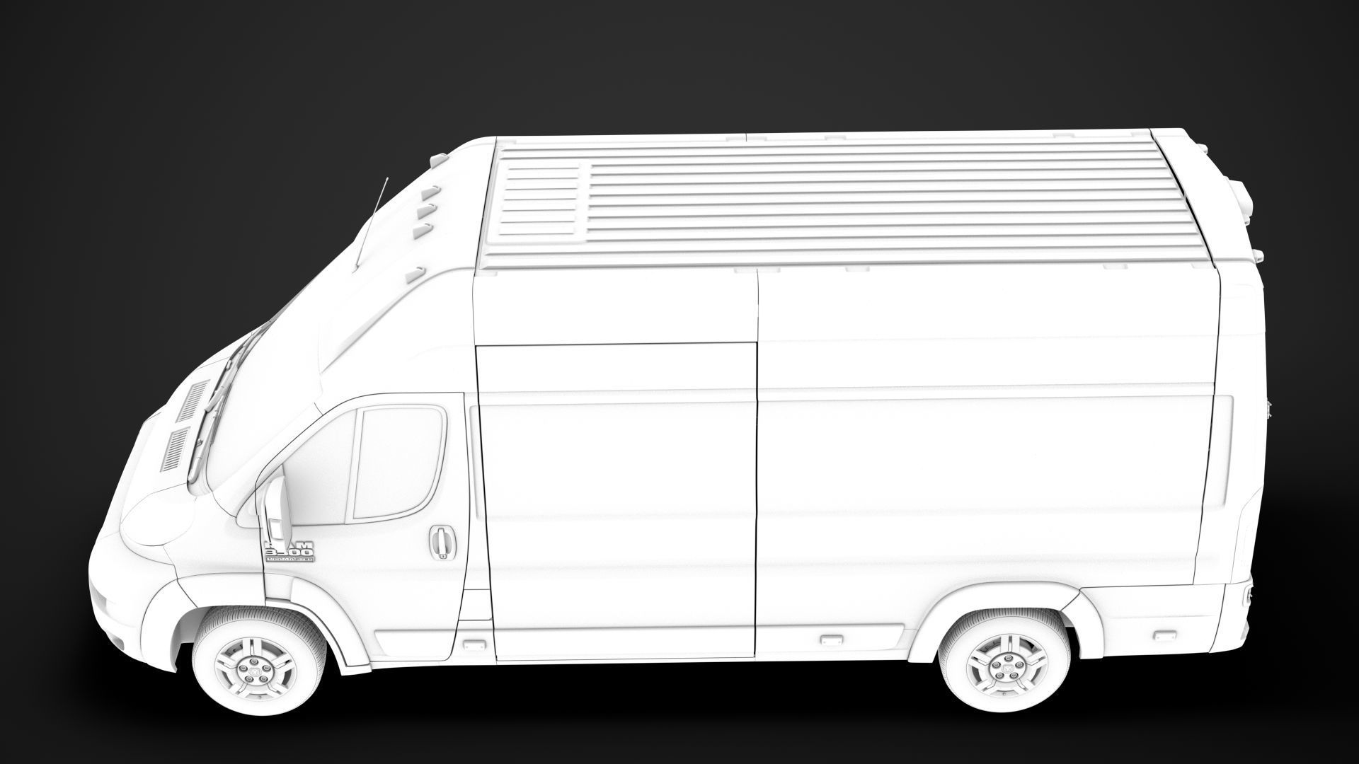 Ram Promaster Cargo 3500 H3 159WB EXT 2020 3D model_18