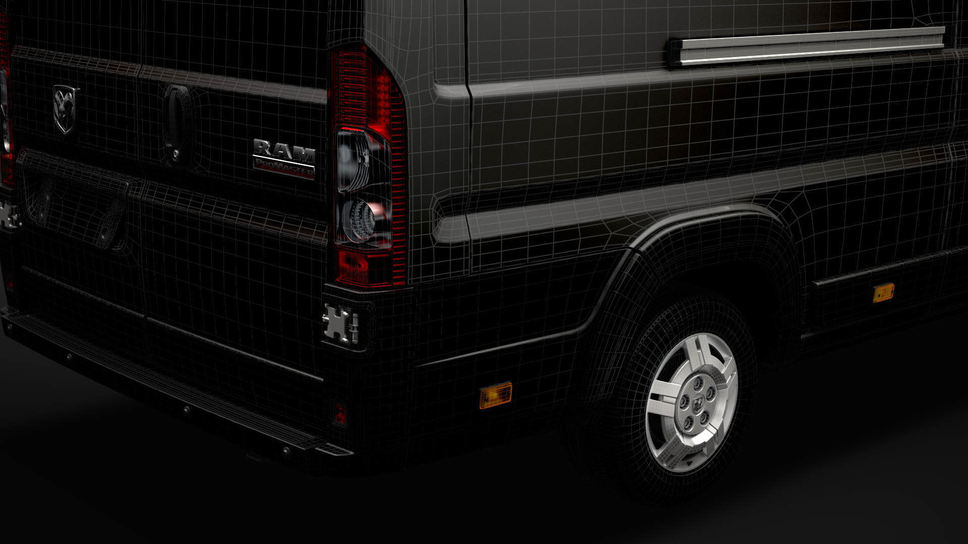 Ram Promaster Cargo 3500 H3 159WB EXT 2020 3D model_40