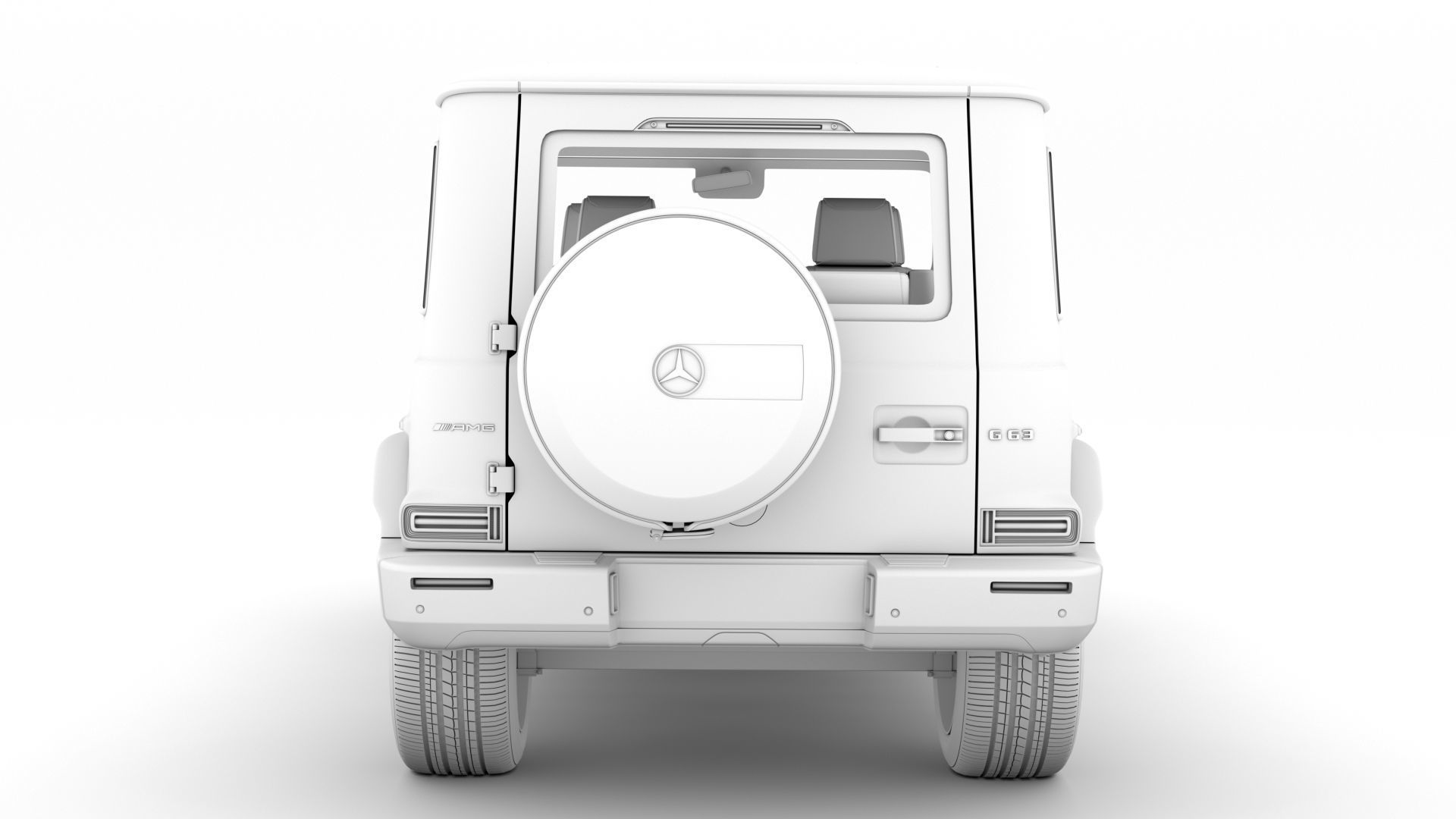 Mercedes AMG G 63 Worldwide 3d W463 2020 3D model_27
