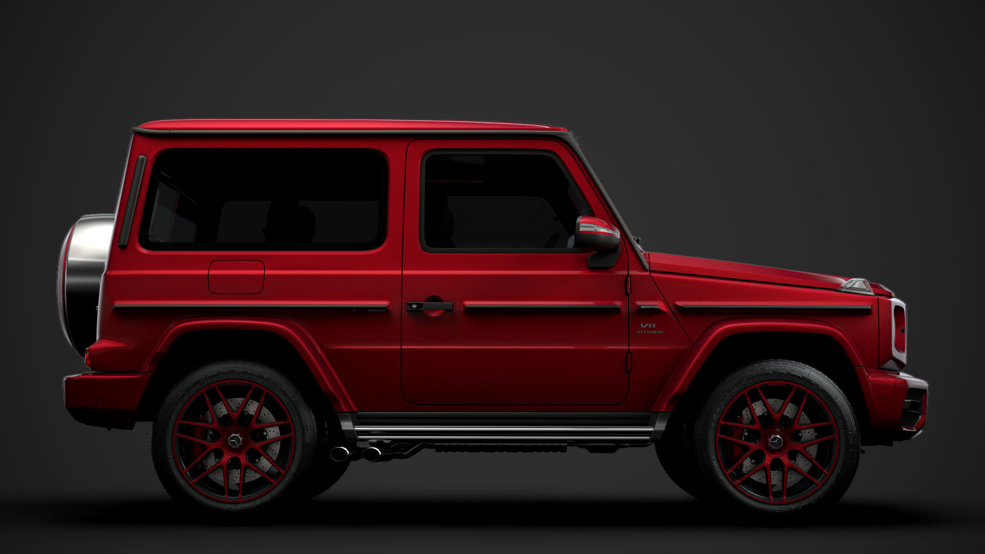 Mercedes AMG G 63 Worldwide 3d W463 2020 3D model_6