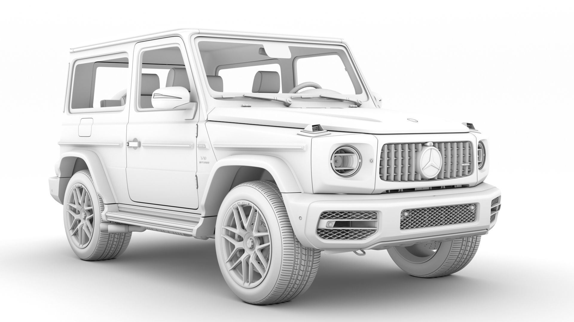 Mercedes AMG G 63 Worldwide 3d W463 2020 3D model_14