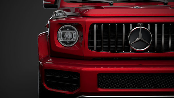 Mercedes AMG G 63 Worldwide 3d W463 2020 3D model