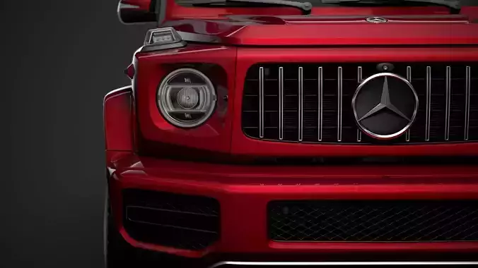 Mercedes AMG G 63 Worldwide 3d W463 2020 3D model