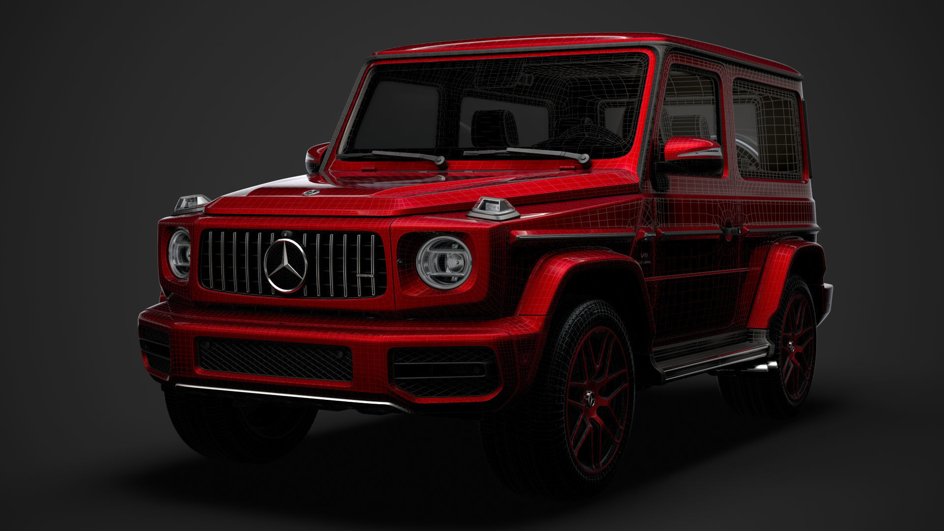 Mercedes AMG G 63 Worldwide 3d W463 2020 3D model_36