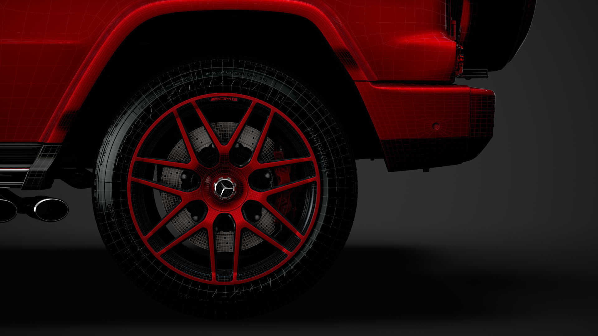 Mercedes AMG G 63 Worldwide 3d W463 2020 3D model_35