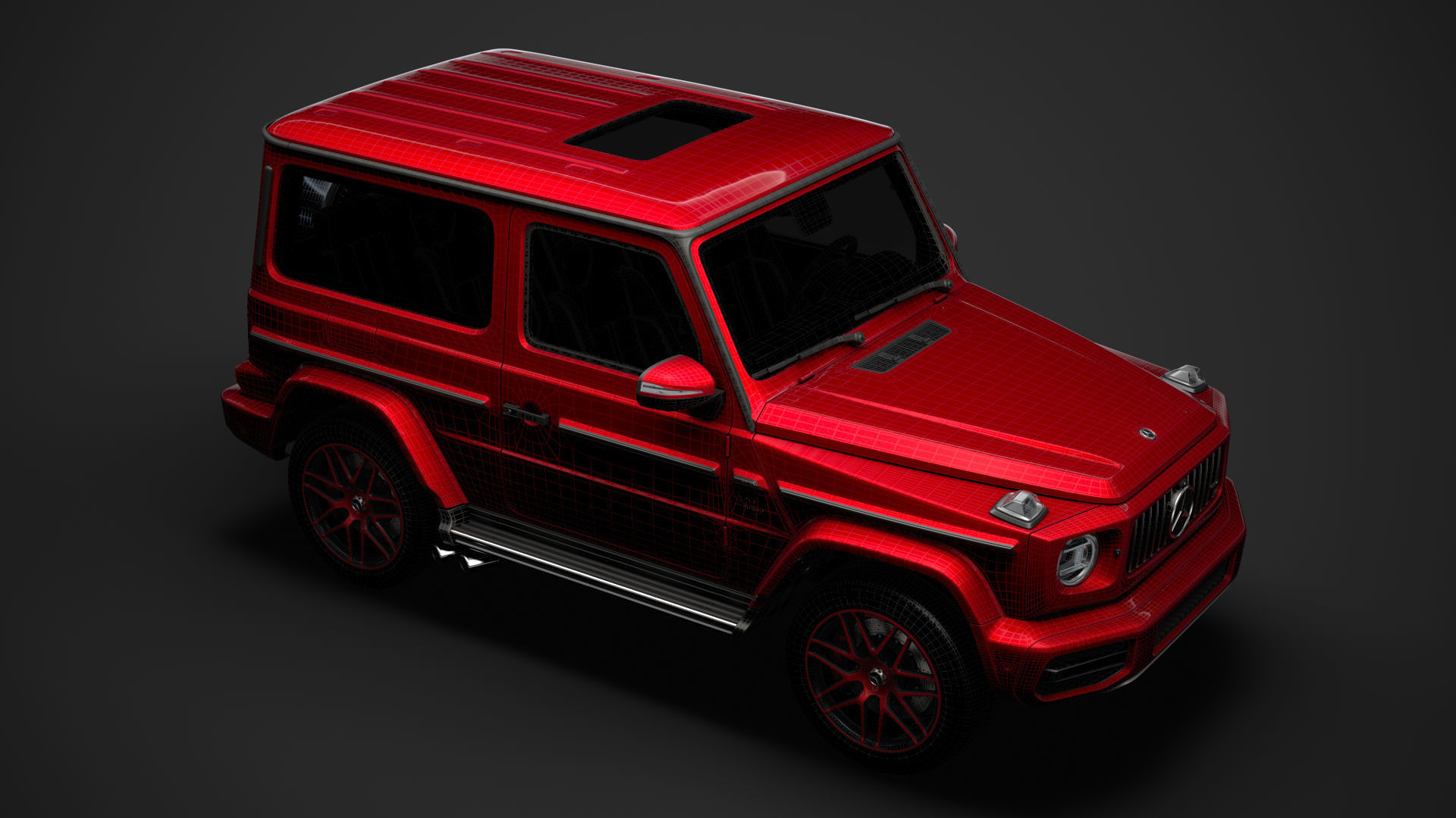 Mercedes AMG G 63 Worldwide 3d W463 2020 3D model_40