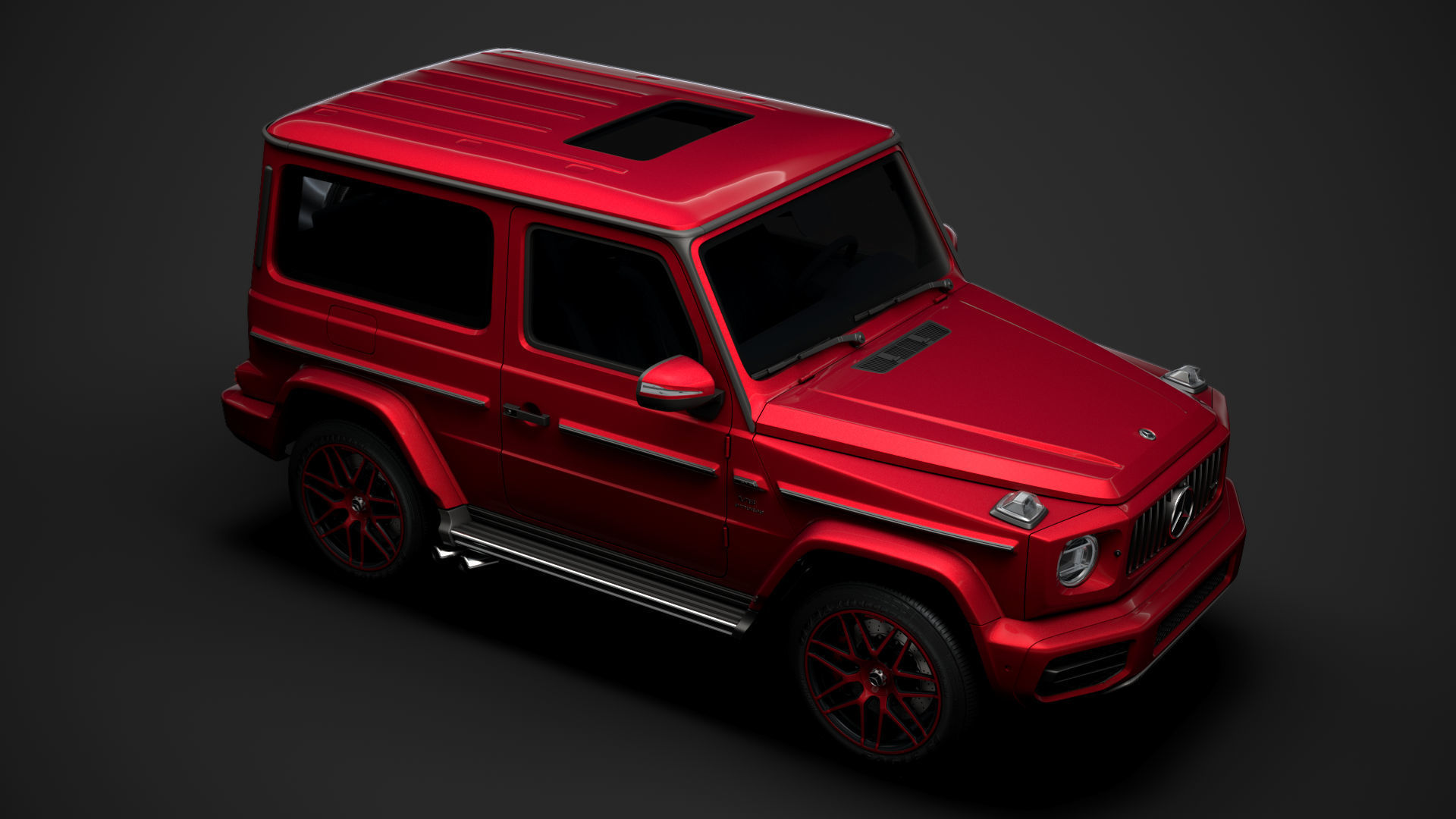 Mercedes AMG G 63 Worldwide 3d W463 2020 3D model_12