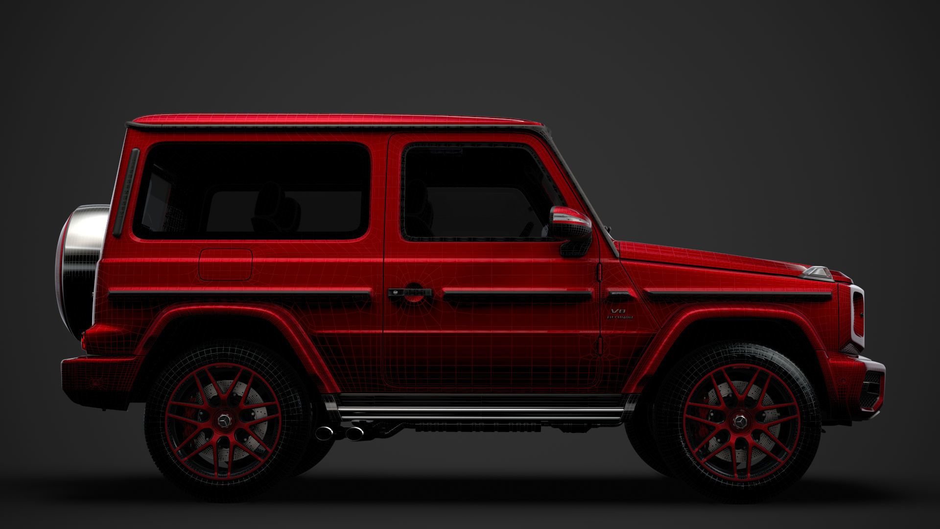 Mercedes AMG G 63 Worldwide 3d W463 2020 3D model_29