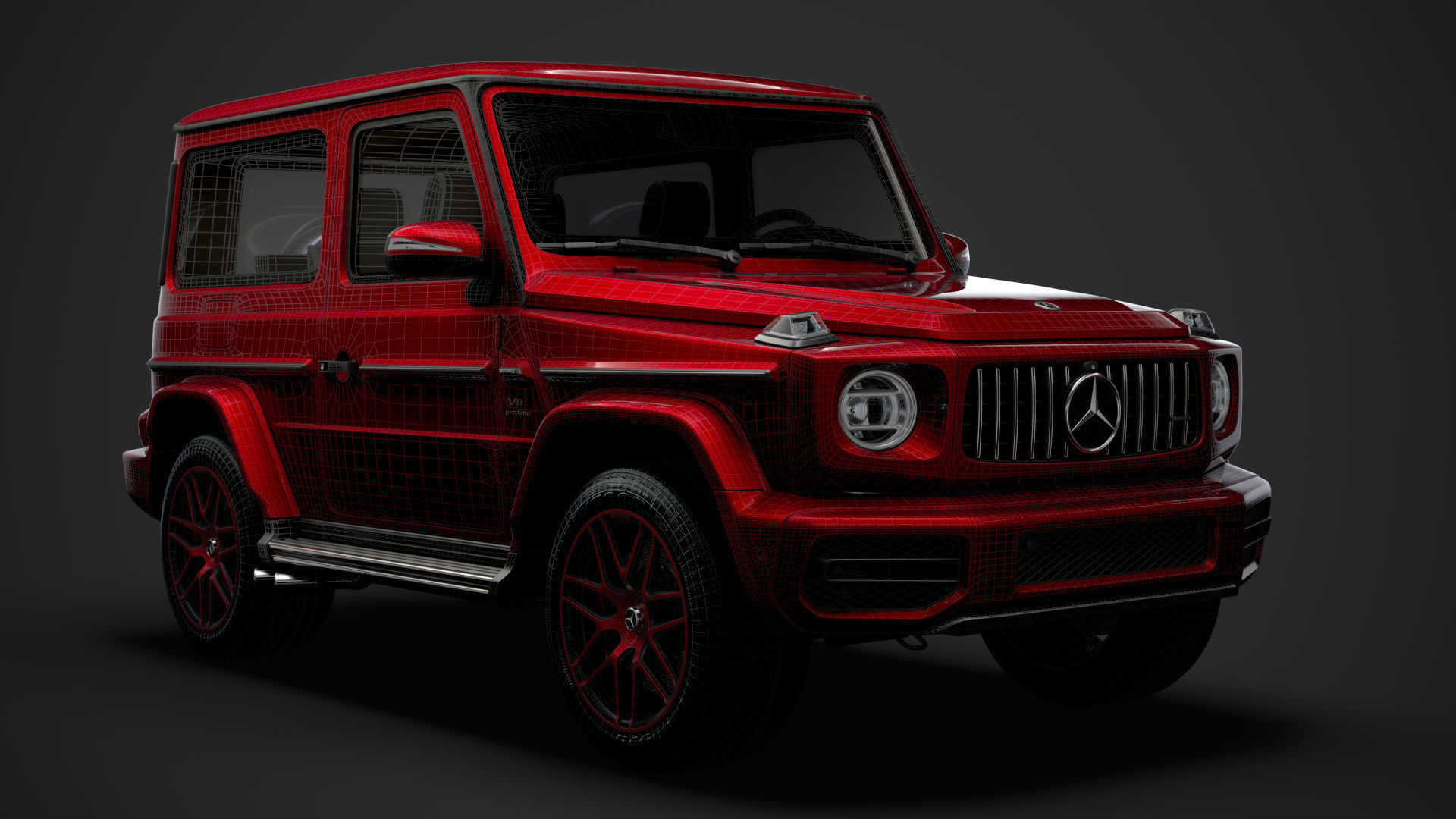 Mercedes AMG G 63 Worldwide 3d W463 2020 3D model_28
