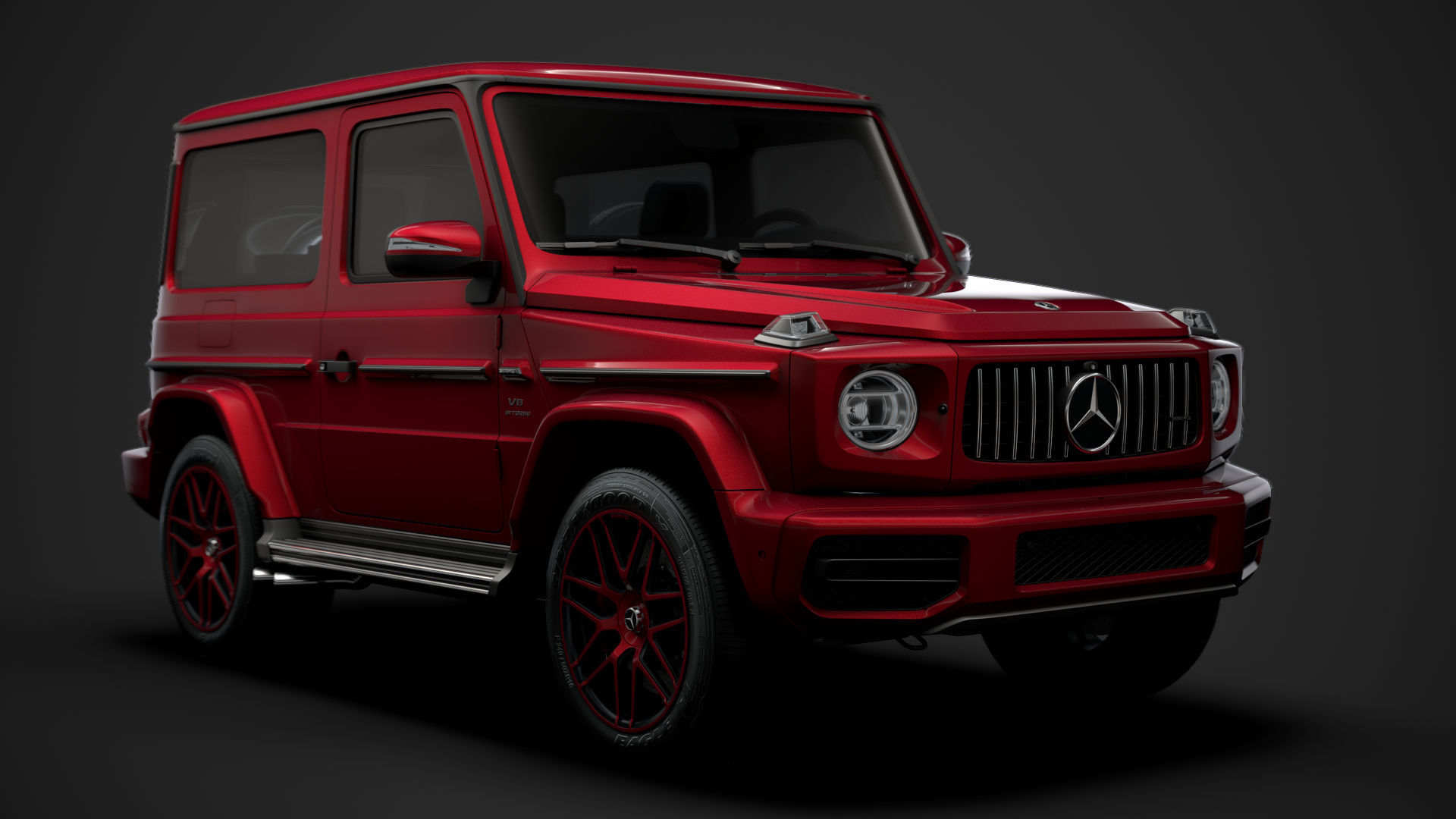 Mercedes AMG G 63 Worldwide 3d W463 2020 3D model_1