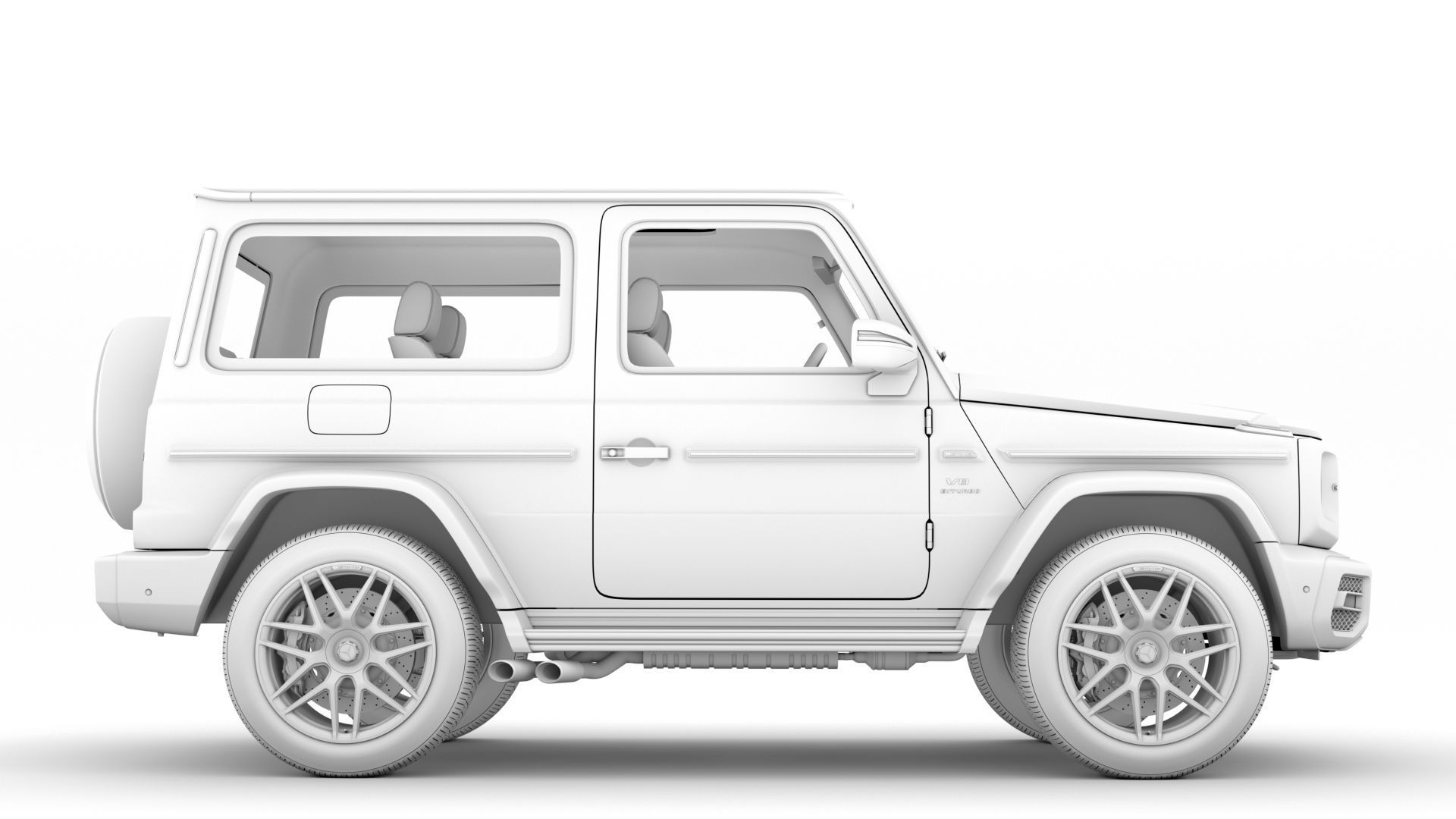 Mercedes AMG G 63 Worldwide 3d W463 2020 3D model_15