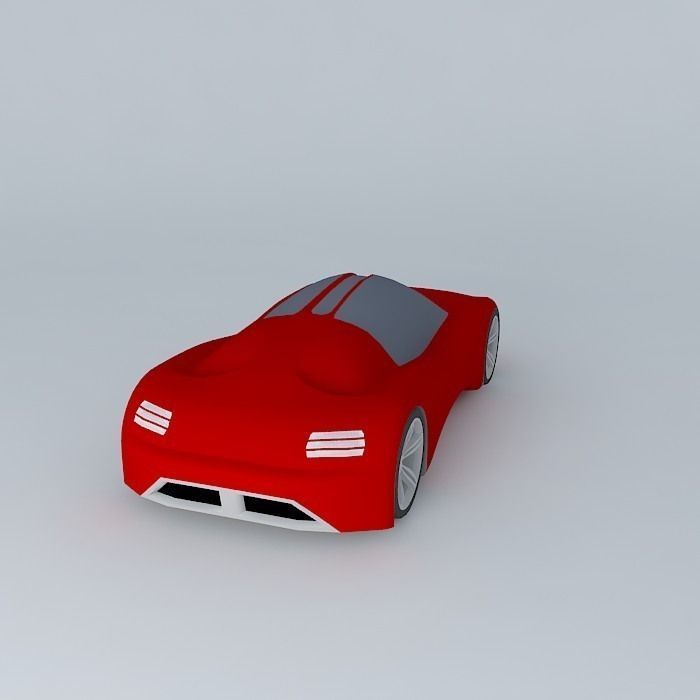 E Roadster Concept Free 3D model_1