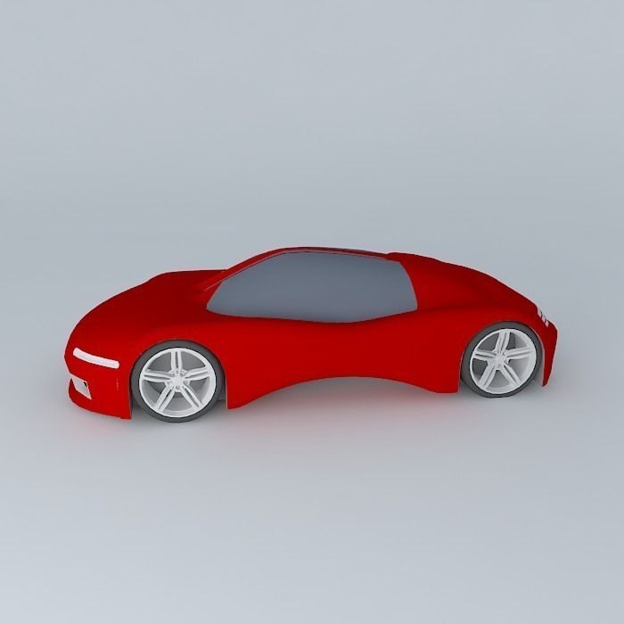 E Roadster Concept Free 3D model_2