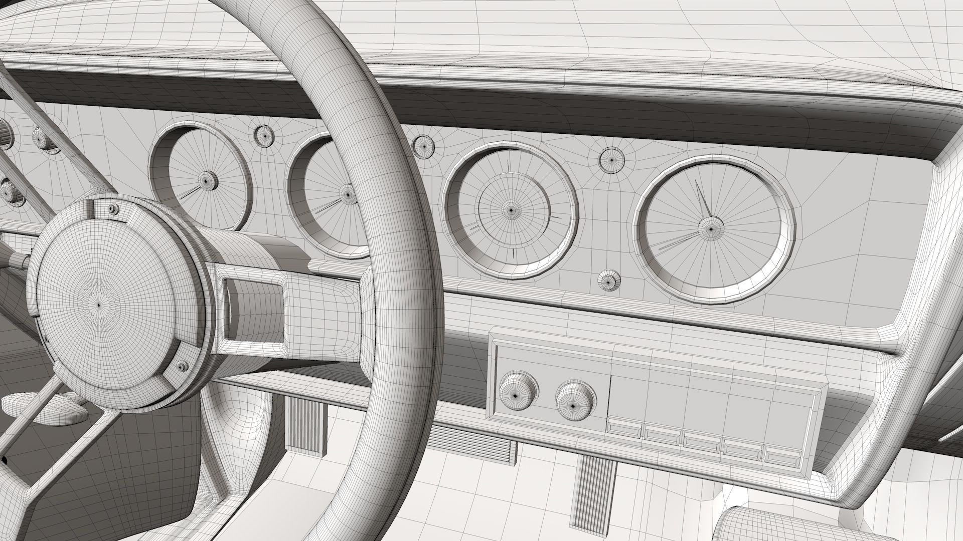 Plymouth Cuda 1970 - 1971 3D model_45