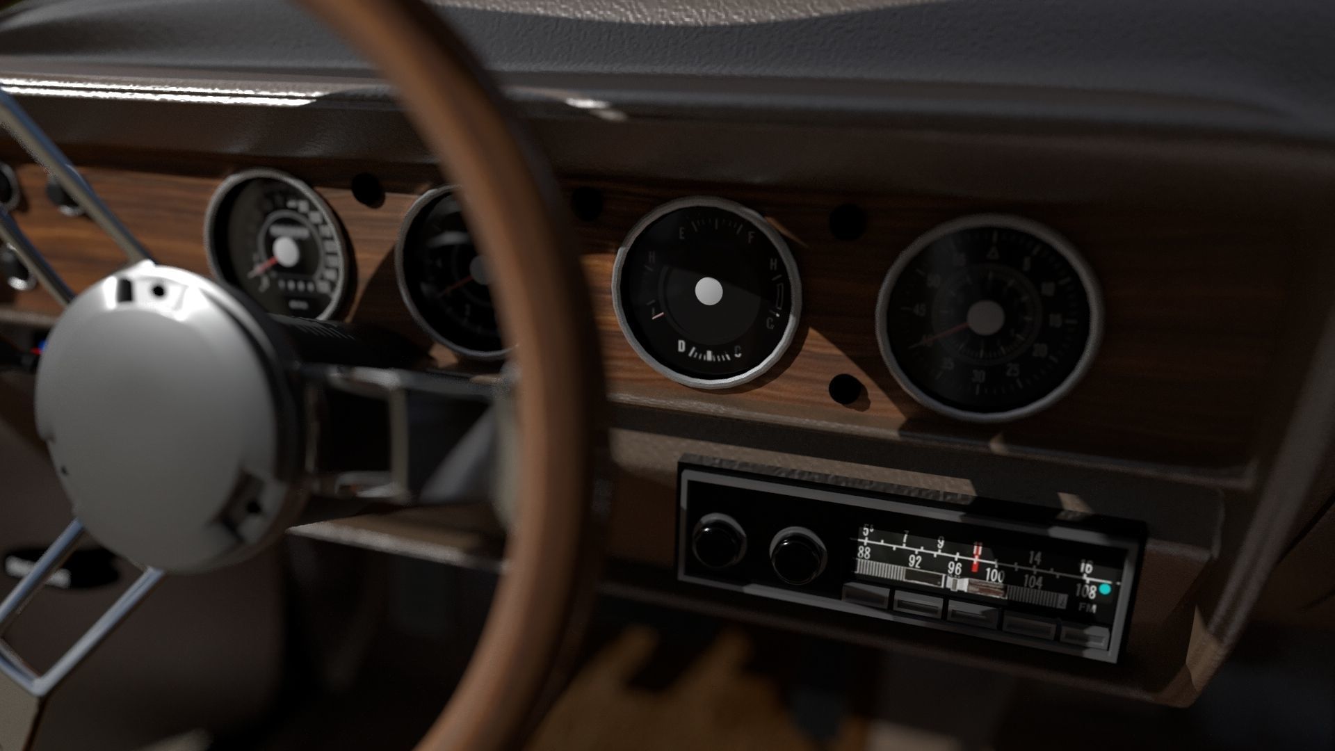 Plymouth Cuda 1970 - 1971 3D model_20