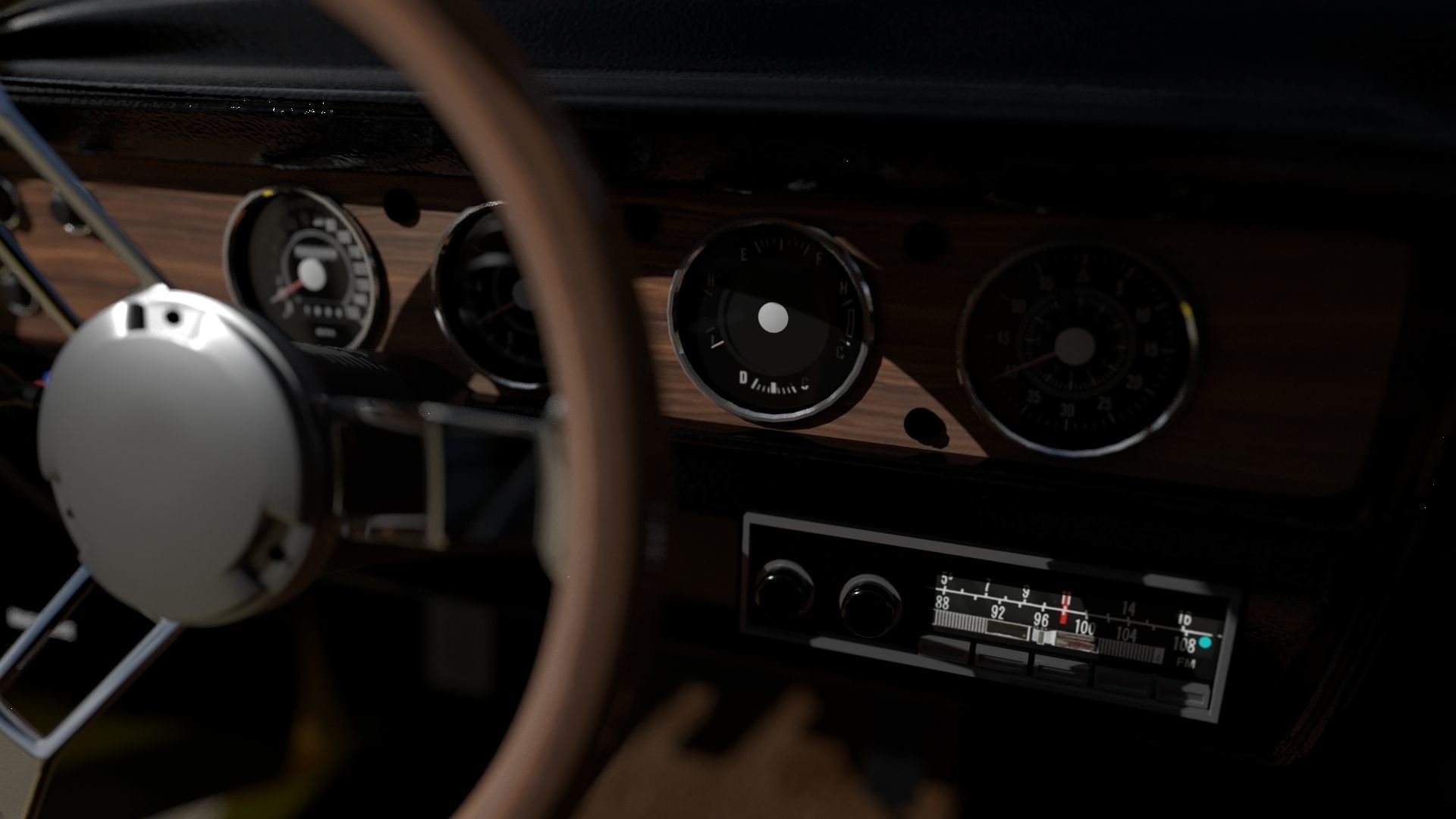 Plymouth Cuda 1970 - 1971 3D model_13