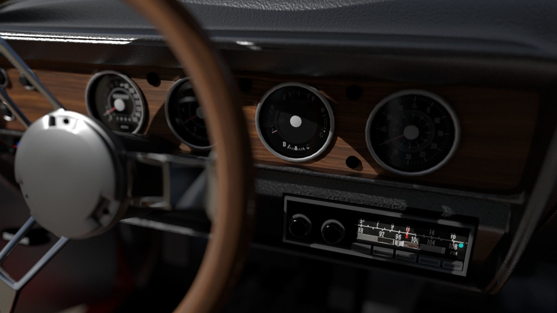 Plymouth Cuda 1970 - 1971 3D model_27