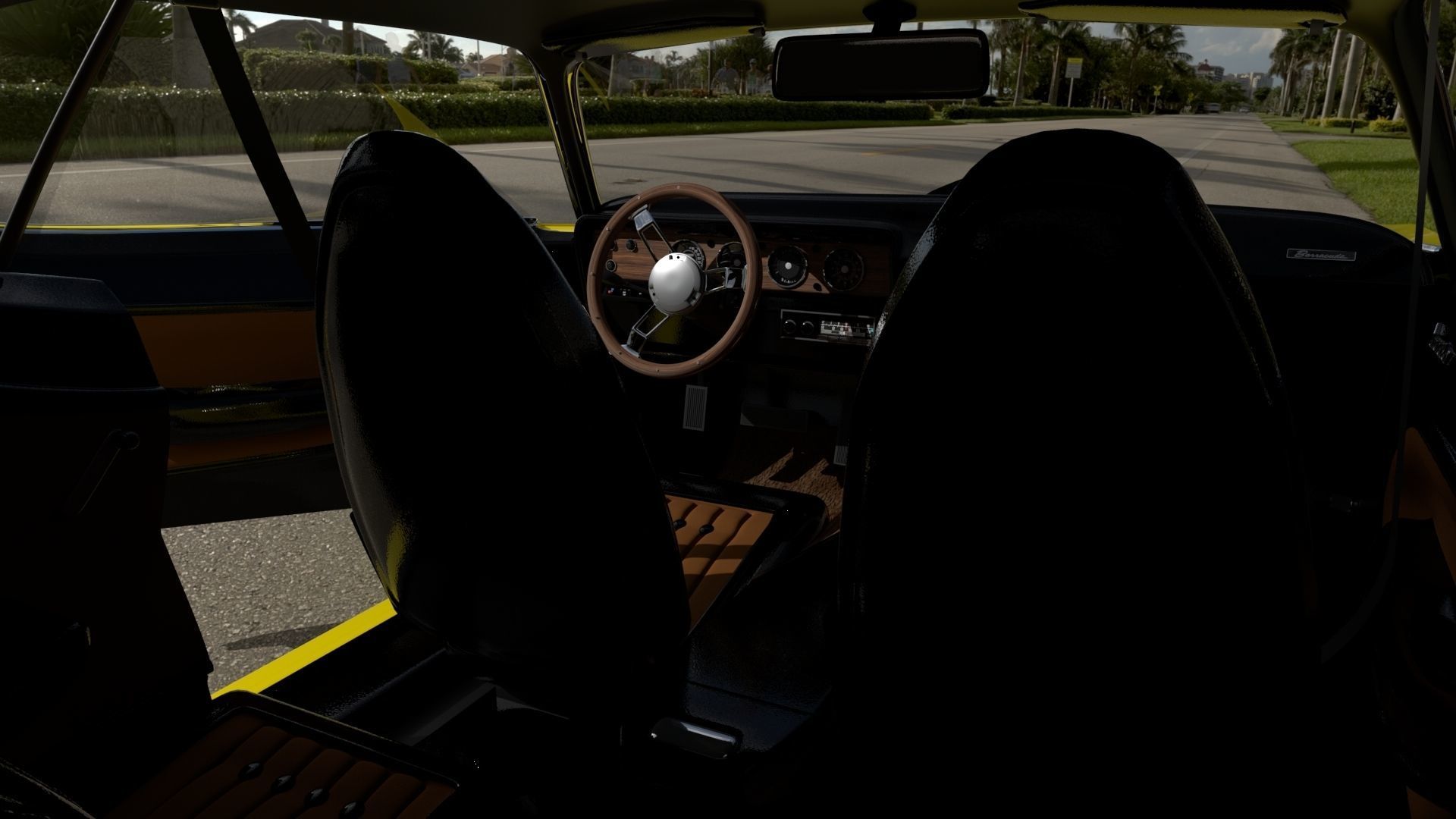 Plymouth Cuda 1970 - 1971 3D model_12