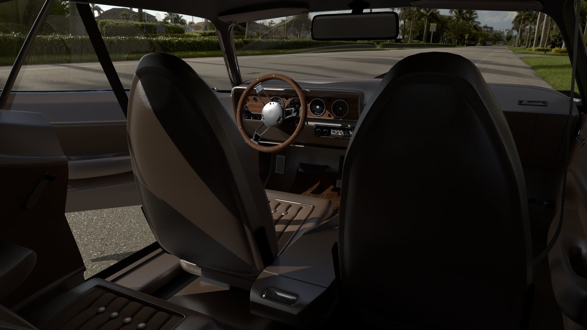 Plymouth Cuda 1970 - 1971 3D model_19