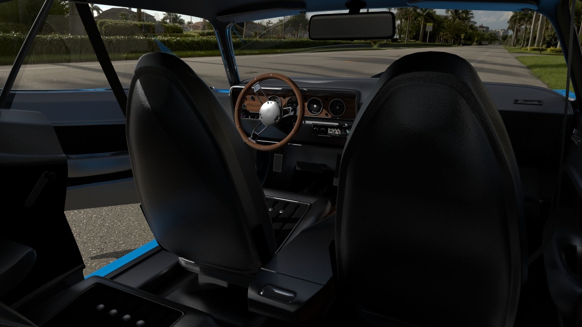 Plymouth Cuda 1970 - 1971 3D model_33